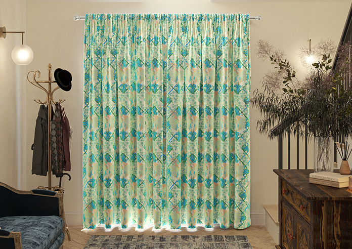 Faded Glamour, Absinthe White - Made To Measure Curtains - Image 7